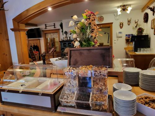 Ēdiens un dzērieni, Hotel Garni Landhaus Trenkenbach in Šladminga