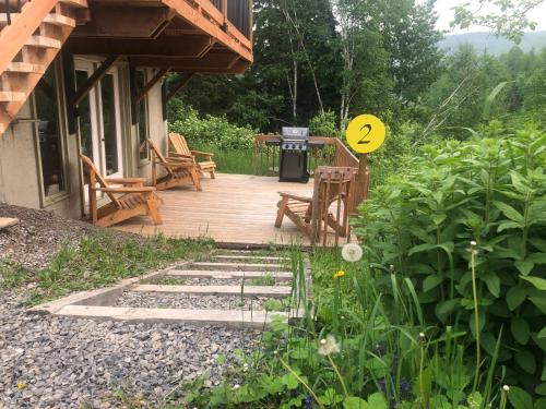 B&B L'Anse-au-Griffon - Chalets les chanterelles de Forillon - Bed and Breakfast L'Anse-au-Griffon