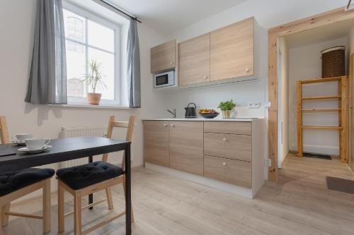 廚房, V&D apartments by Mountain ways in 羅基尼茨納德傑茨羅