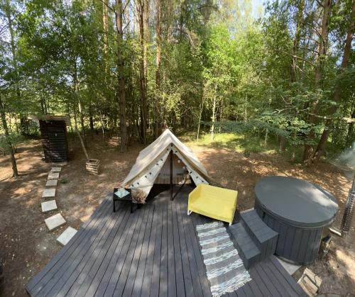Glempings Jaunsaimnieki in Ratnieki