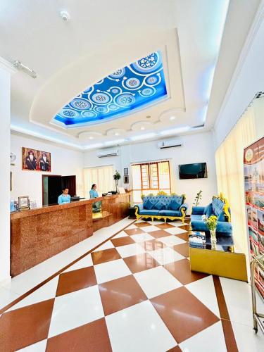 Vestíbulo, Al Ayjah Plaza Hotel in Sur
