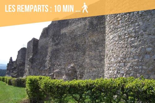 Appartement climatisé au cœur des remparts