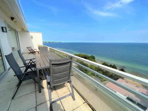 Balcony/terrace, Ferienpark Sierksdorf App 827 - Penthouse in Sierksdorf