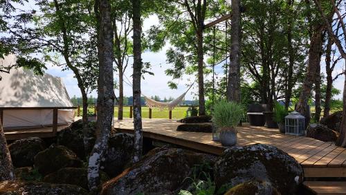 Viesnīcas āriene, Ohukotsu Glamping in Nommealuse