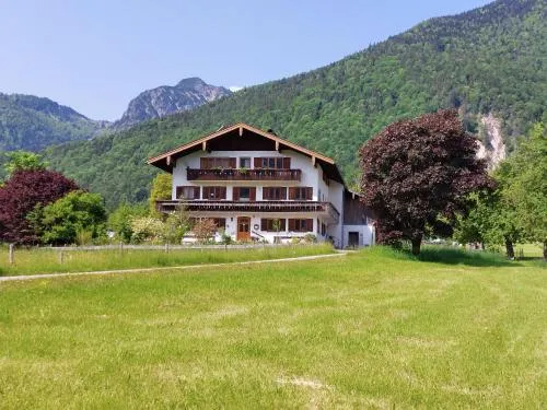 Pilzhof in Schleching, Deutschland