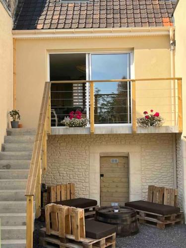 Gite Le Long de l'eau in Longpre-Les-Corps-Saints