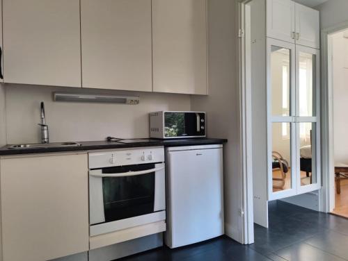 Kitchen, Kotoisa Parkkipaikallinen Kaksio Kangasalan Keskustassa in Kangasala