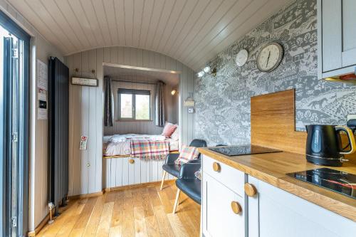 The Little John Petite Cosy Cabin Sleeps 2 Near Sherwood Forest at Fairview Farm Nottingham set in 88 acres