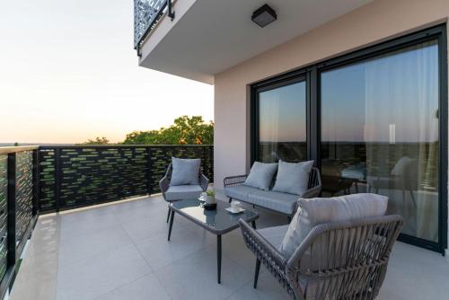 Rõdu/terrass, Villa Kate ZadarVillas in Dračevac Ninski