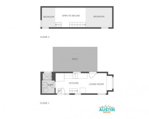 HGTV Featured Tiny Home w Hot Tub Near East 6th St in Austin, USA