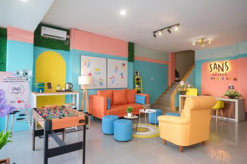 ล็อบบี้, Sans Hotel City Inn Solo by RedDoorz near โบสถ์เซนต์แอนโทเนียส