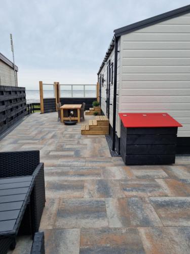 Camping Zeezicht Verhuur Chalet aan Zee in Westerland