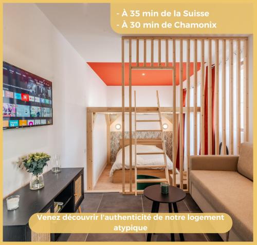 Appartement T2 Unique Cluses - Location saisonnière - Cluses