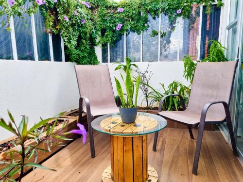 Balcony/terrace, 714 Studios in San Jose