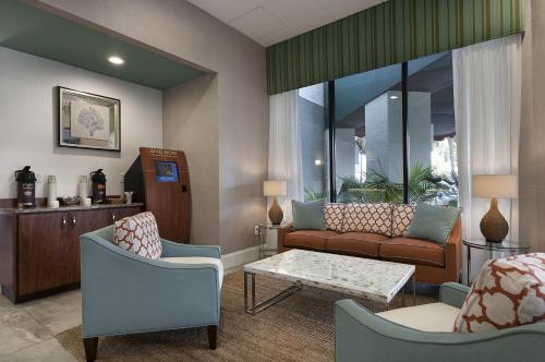 Lobby, The Strand - A Boutique Resort near Myrtle Beach Pinball Museum