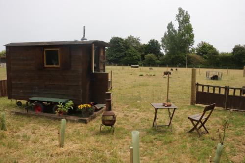 The Falgate Shepherd's Hut in Caston