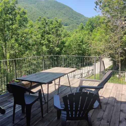 Balkons/terase, Chalet Morier in Demonte