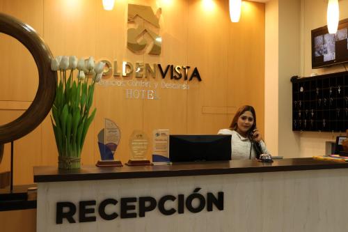 Előcsarnok, Hotel Golden Vista in Santo Domingo