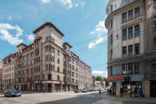 New stylish studio in the center, Riga (foto 6)