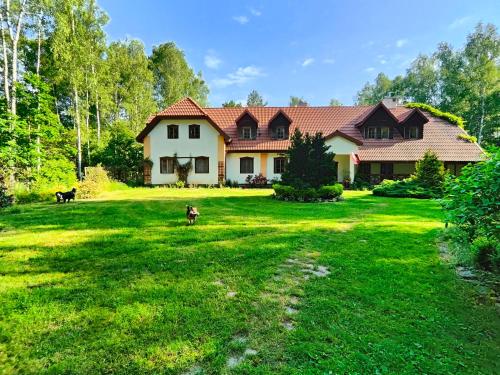 ทัศนียภาพภายนอกโรงแรม, Villa Stare Osieczno in ซาลอม