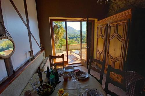 Loft rural - terrasse parking et vue - Coussa