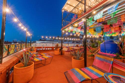 陽台/露台, Casa Colibrí Malecón (Casa Colibri Malecon) in 巴亞爾塔港海濱