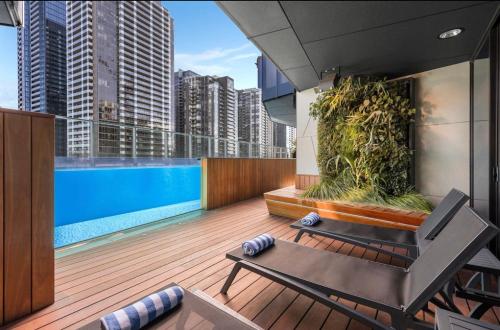 2BR 2 BATH, Southbank, City View, Lvl 31, Melbourne (Foto 8)