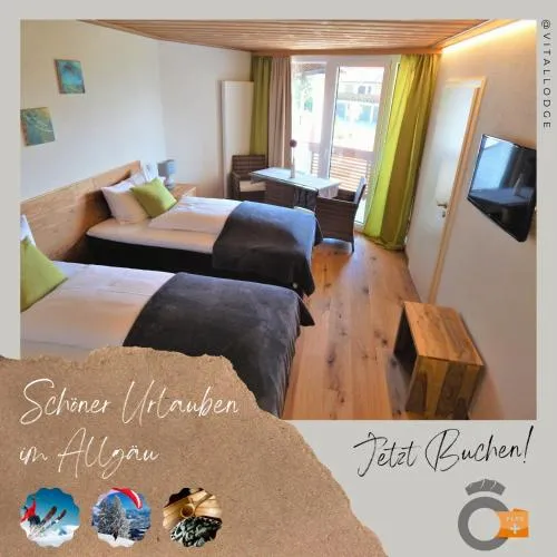 Vital Lodge Allgäu mit Schwimmbad, Sauna & Oberstaufen PLUS in Oberstaufen, Deutschland