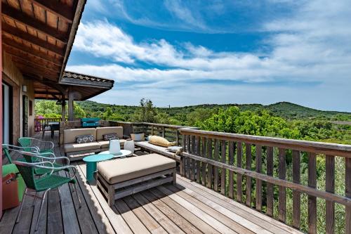 Villa Valle di Corte - Avec piscine et vue mer