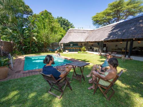tuin, Drift Inn in Victoria Falls