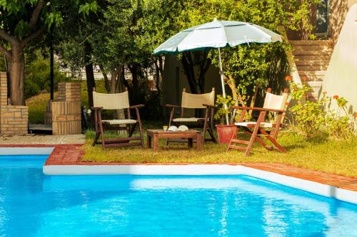  Comfy Maisonette for 6 ppl at Thin Alos Complex in Valimítika