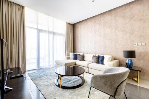 Nasma Luxury Stays - Deluxe Apartment In The Heart of Business Bay, Дубай (фото 8)