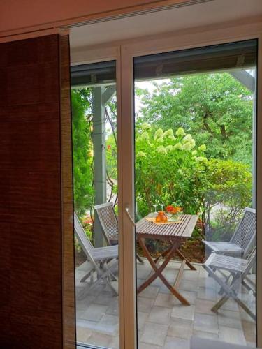 陽台/露台, Gemütliche Familienwohnung (Gemutliche Familienwohnung) in 蘭納赫