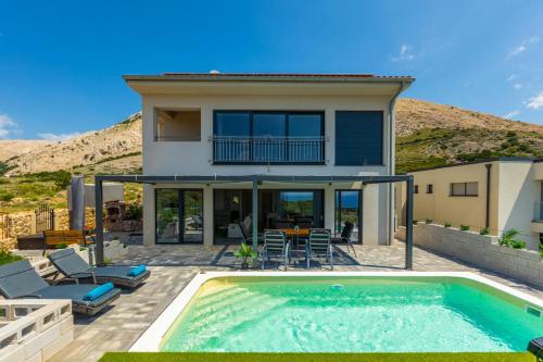 Ferienwohnung mit beheiztem Pool in Villa Gracia - Apartment - Stara Baška