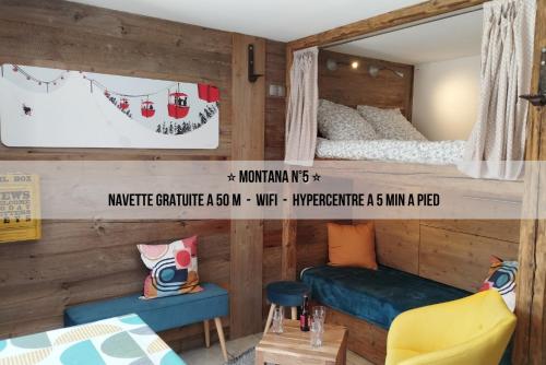 Studio rue du Centre - Cosy et Montagnard - Navette Les Gets