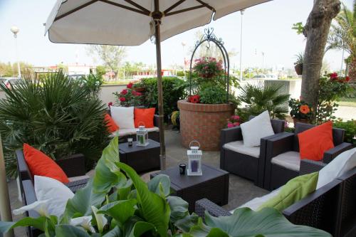 شرفة/ تراس, Hotel Lorena in Cervia