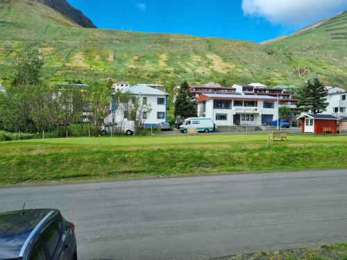 Mini golf course, The Painter's house in Siglufjordur