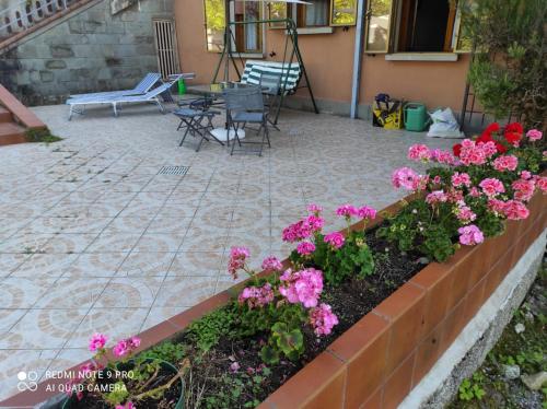 Appartamento con piscina e giardino