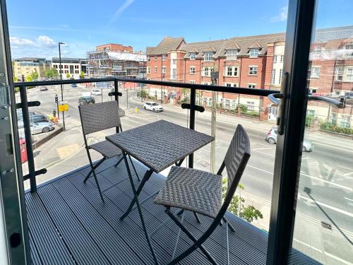 Balkon/teras, Icona Luxury Apartment - Minster Views & Allocated parking in Layerthorpe