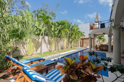 Tulum Stunning Villa for 10-Cabana-Private Pool-Parking