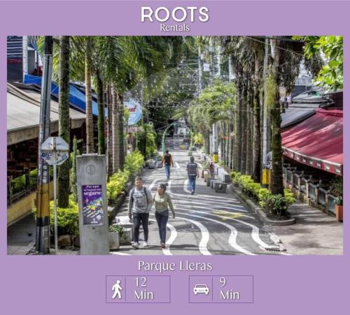 Hospedaje cerca a Provenza en el Poblado - MAN301 By Roots Rentals, Medellín (photo 10)