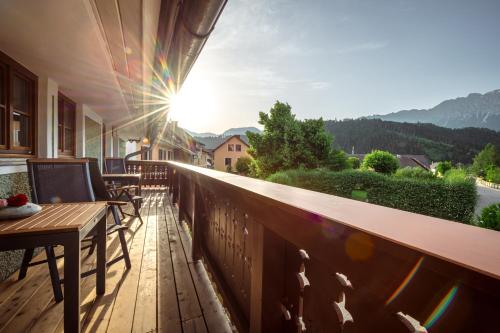 Kilátás, Thorbäck Gut - Apartments im Schlosserhaus (Thorback Gut - Apartments im Schlosserhaus) in Oblarn