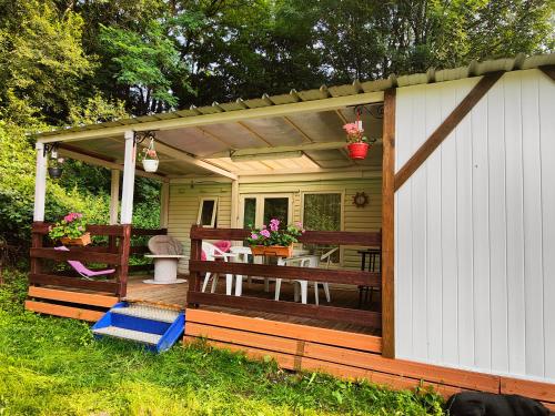 mobil home de campagne