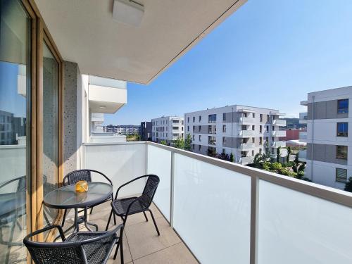 Балкон, CLASSY APARTMENTS - Novum AQUAPARK in Румя