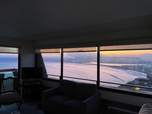 Departamento con insuperable vista Playa Amarilla Playa La Boca in กอนกอน