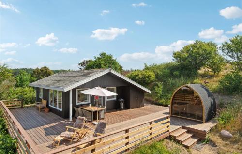  Stunning Home In Knebel With House Sea View in Ørby