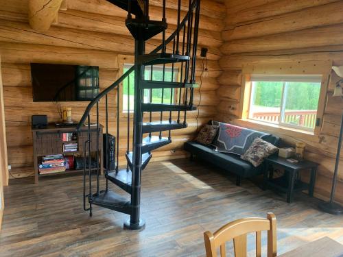 The Chena Valley Cabin, perfect for aurora viewing