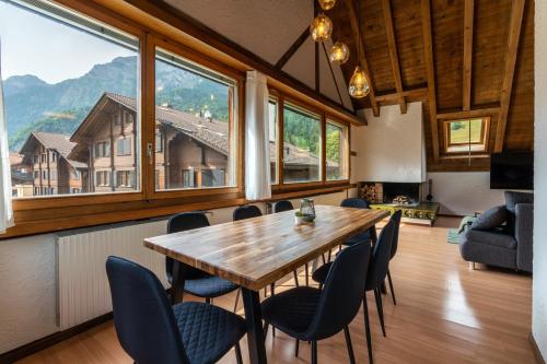 Jungfrau-View Apartment, terrace & free parking