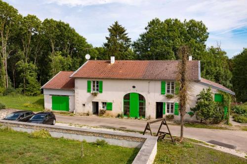 Jolie vache déguisée en fleurs, chambre d'hôte à Soulosse - Chambre d'hôtes - Soulosse-sous-Saint-Élophe