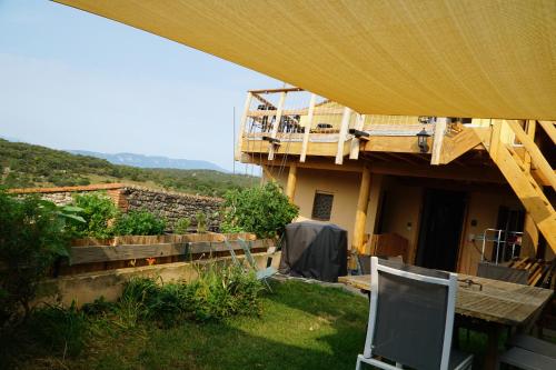 Maison chaleureuse avec vue imprenable